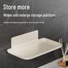 Wall-Mounted Foldable Bathroom Storage Rack