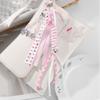 Unique Mini Bag Accessory With Acrylic Frame And Metal Star DIY Craft Keychain Decoration for Women