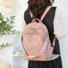 Women's Soft Leather Large Capacity Backpack Multi-Function Shoulder Bag
