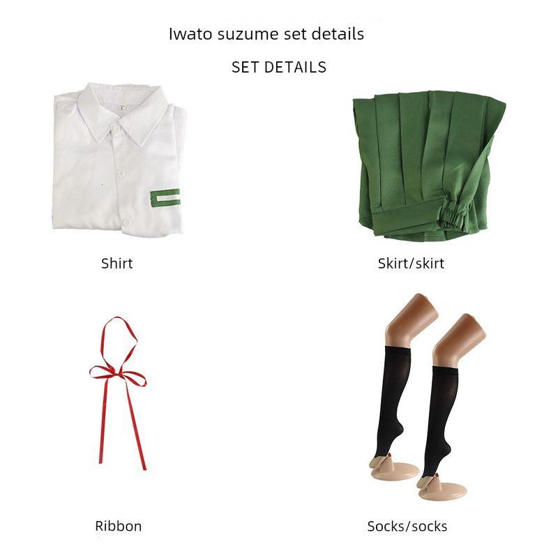 Suzume No Tojimari Cosplay Costume, Makoto Shinkai Suzume No Tojimari Cosplay Costume, Sotetsu Suga Character Cosplay Costume