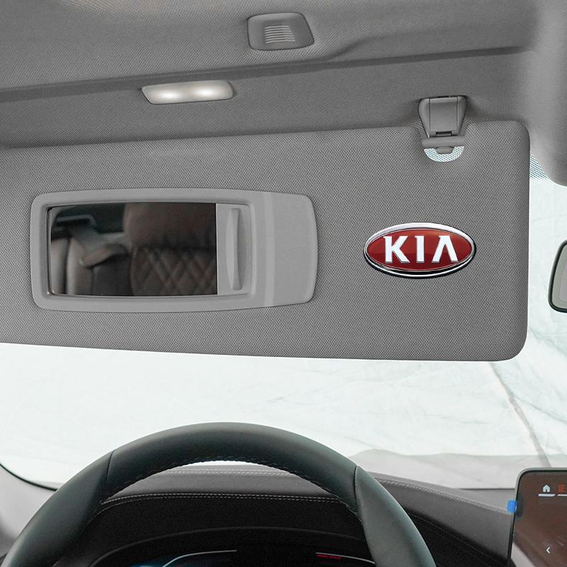 Car Metal Emblem Wiper Stickers Reflective Decor Decals For Kia Cerato