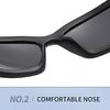 Cycling Sunglasses Clear View Sunscreen Burden-Free Windproof Steampunk Eye Protection Hip Hop Strong