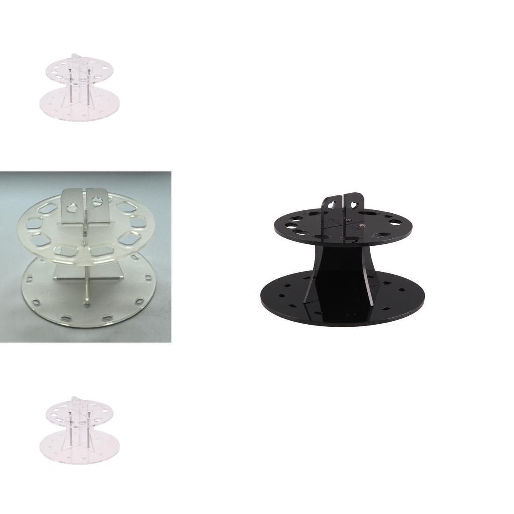 Acrylic Makeup Brush Holder Display Rack For Organizing Ten Brush Sets