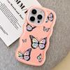 Case for iPhone XR 16 Pro Max 13 8 15 Plus 14 11 12 17 Air Soft Phone Cover Blue Butterfly
