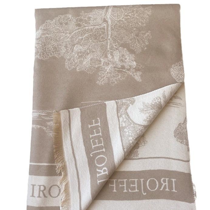 New Black Double-sided Imitation Cashmere Scarf for Women Winter All Match Scarf Shawl Korean Version Dual Use