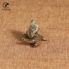 Brass Solid Copper Open Wing Mini Eagle Bird Art Model Home Living Room Office Tea House Yoga Room Decor Statues Sculpture Gift