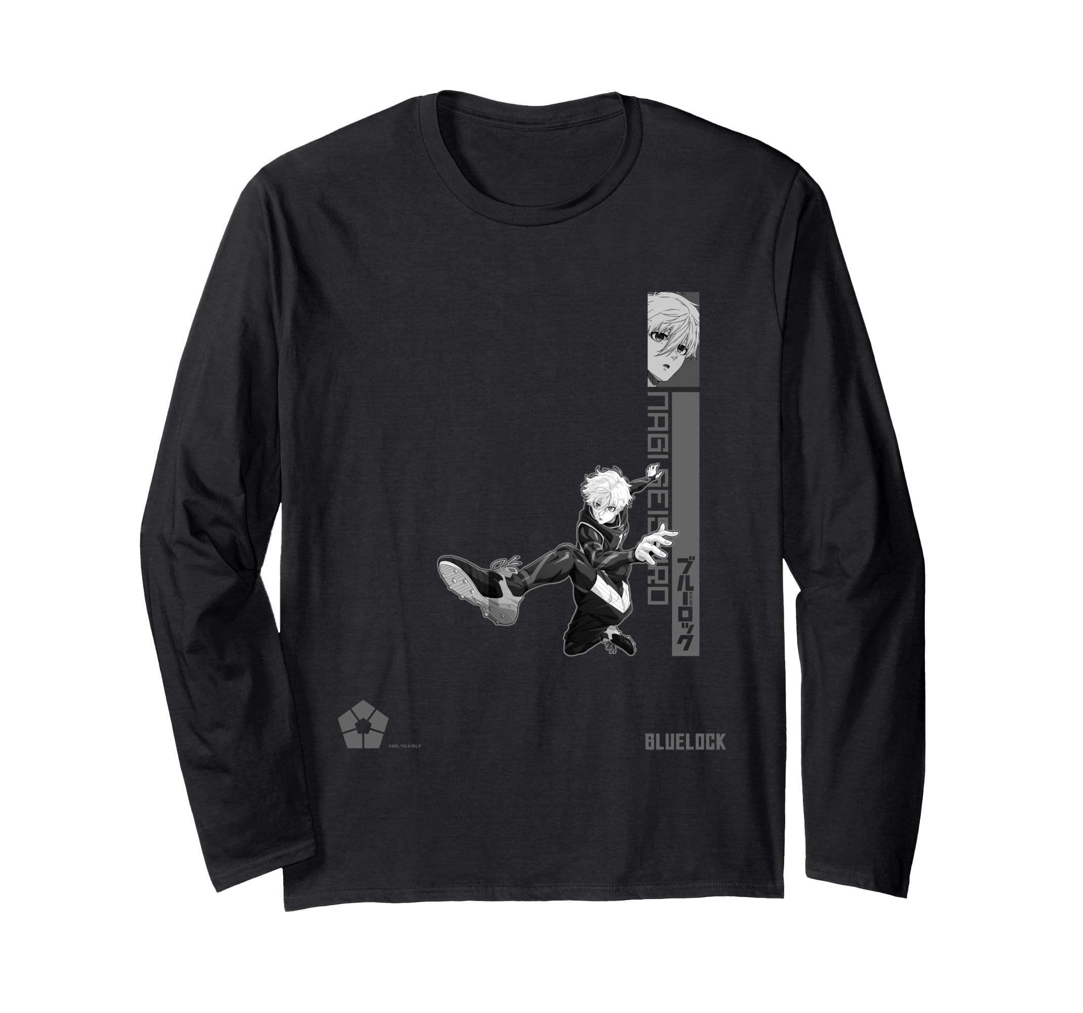 Футболка с длинным рукавом Blue Lock Наги Сейширо