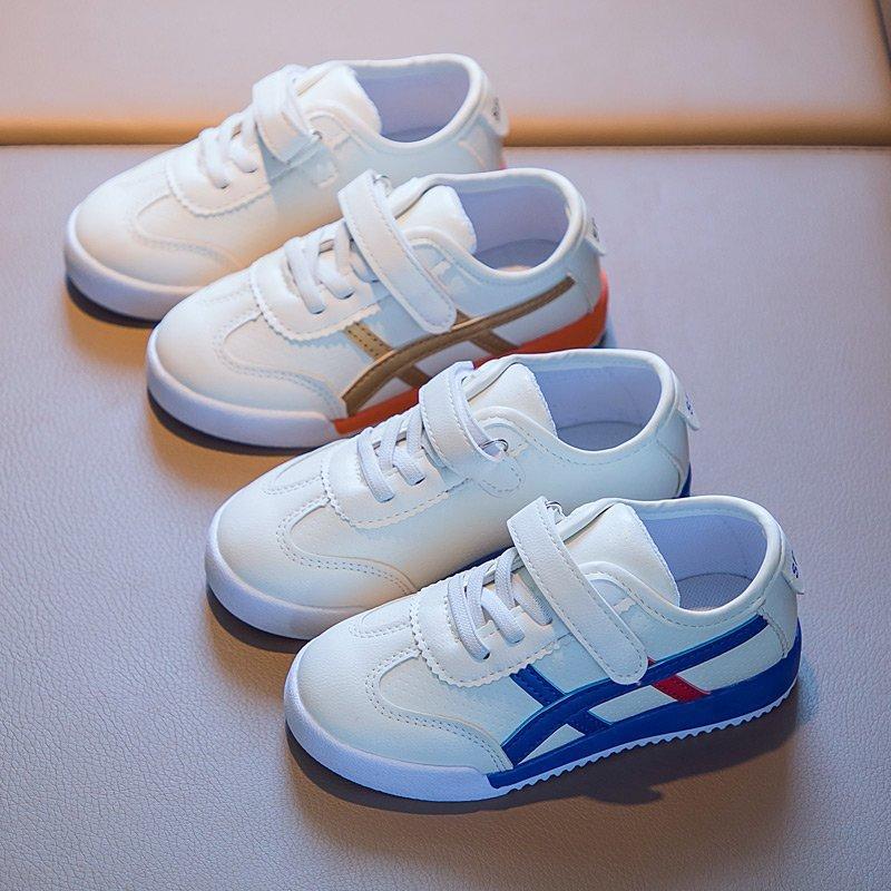 Весенние и осенние детские новые кроссовки для мальчиков с мягкой подошвой и нескользящей — фото 4