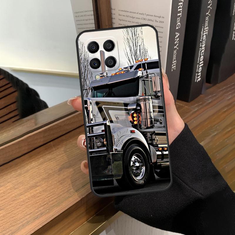 Cool Heavy Truck Car For Samsung Galaxy M13 M23 M33 M53 M21 M31 M51 M30s M20 M12 M32 M52 M14 M34 M54 Phone Case
