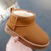 Botas de Nieve de Invierno 2025 para Niños - Moda Clásica para Niños y Niñas