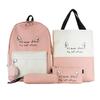 Minimalist Oxford Backpack For Middle School Girls With Waterproof Material And Spinal Protection