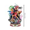 One Piece Ghost Island Battle Supernova Three Captain Straw Hat Luffy Kidro Scene Handmade Statue