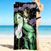 1Pc Green Lantern Power Beach Towel Quick Dry Multiuse For Beach Pool Gym Yoga Home Travel Christmas Halloween Xmas Gift G113