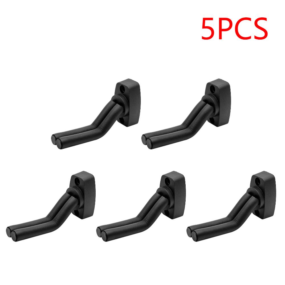 1-5pcs Non-slip Guitar Hanger Hook Wall Mount Holder Stand for  Acoustic Guitar Ukulele Violin Bass Guitar Parts Instrument Acce