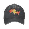 Modna bawełniana czapka z daszkiem Fatal Fury Terry Bogard dla kobiet i mężczyzn, regulowana, gra Fighters Cosplay, czapka typu Dad Hat, na zewnątrz