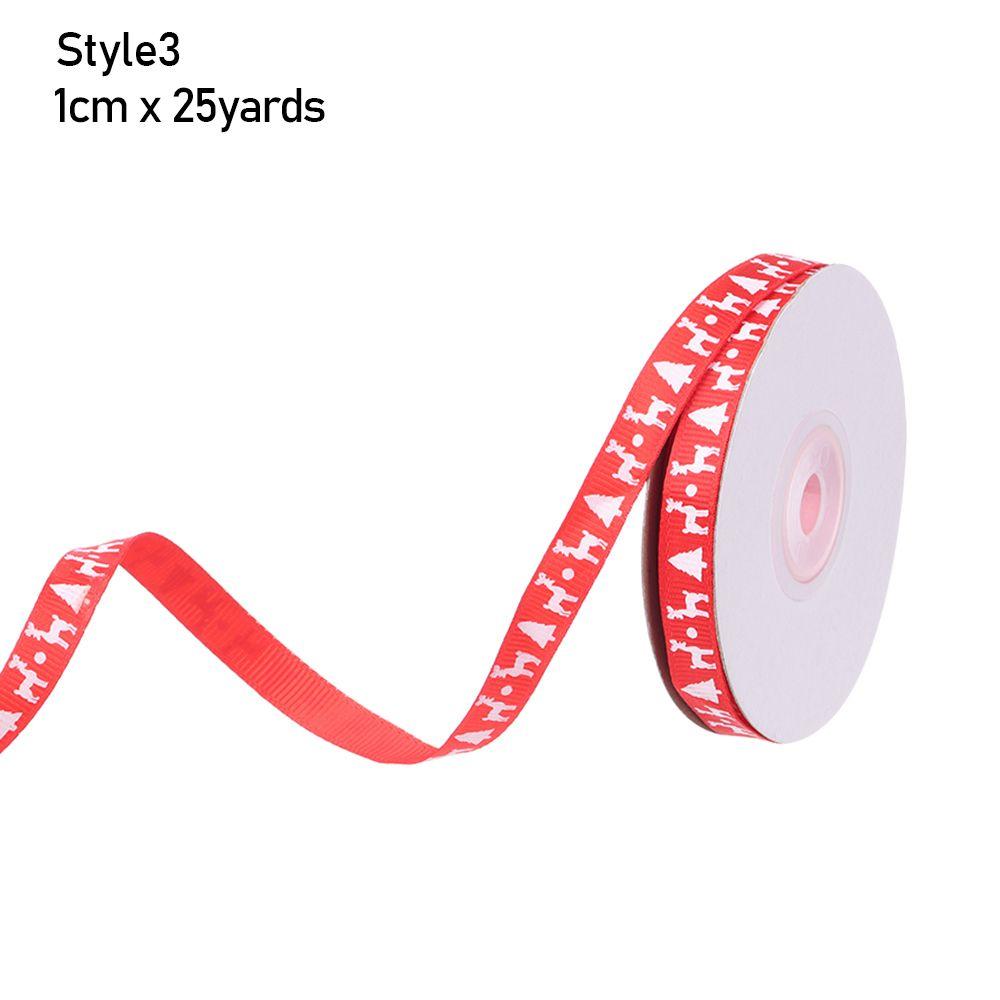 Decor Hair Bows DIY Printed Grosgrain Ribbons Wedding Decoration Christmas Ribbon Gift Wrapping