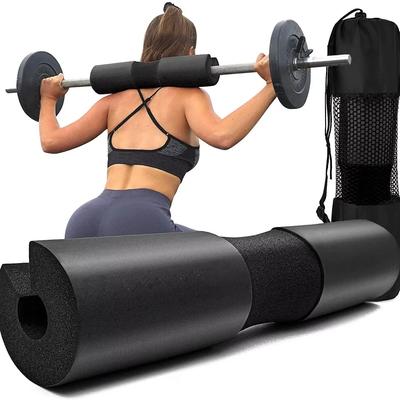 1Pc Squat Pad Barbell Pad For Squats Lunges Hip Thrust , Neck Shoulder Protective Pad Support Foam Sponge Bar Pad