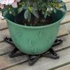 12/24Pcs Plant Flower Pot Feet Stand Invisible Triangle Risers Toes Lifters Indoor Outdoor Garden Supplies Plant Pot Base Tray