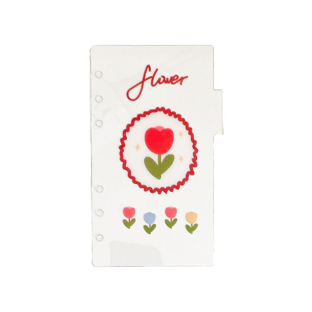 5Sheets A6 Loose-Leaf Notebook Refill Paper Refill Spiral Page Binder Indexing Cards  Stationery