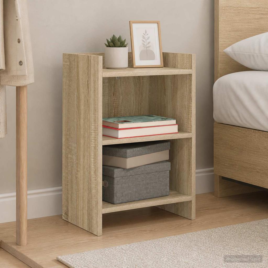 Nightstands Sonoma Oak 40 x 30 x 60 cm Engineered Wood
