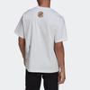 Adidas Originals Artist Tee Ss Embroidered Sport Crew Neck Short Sleeve T-Shirt Men Tops White HA4695