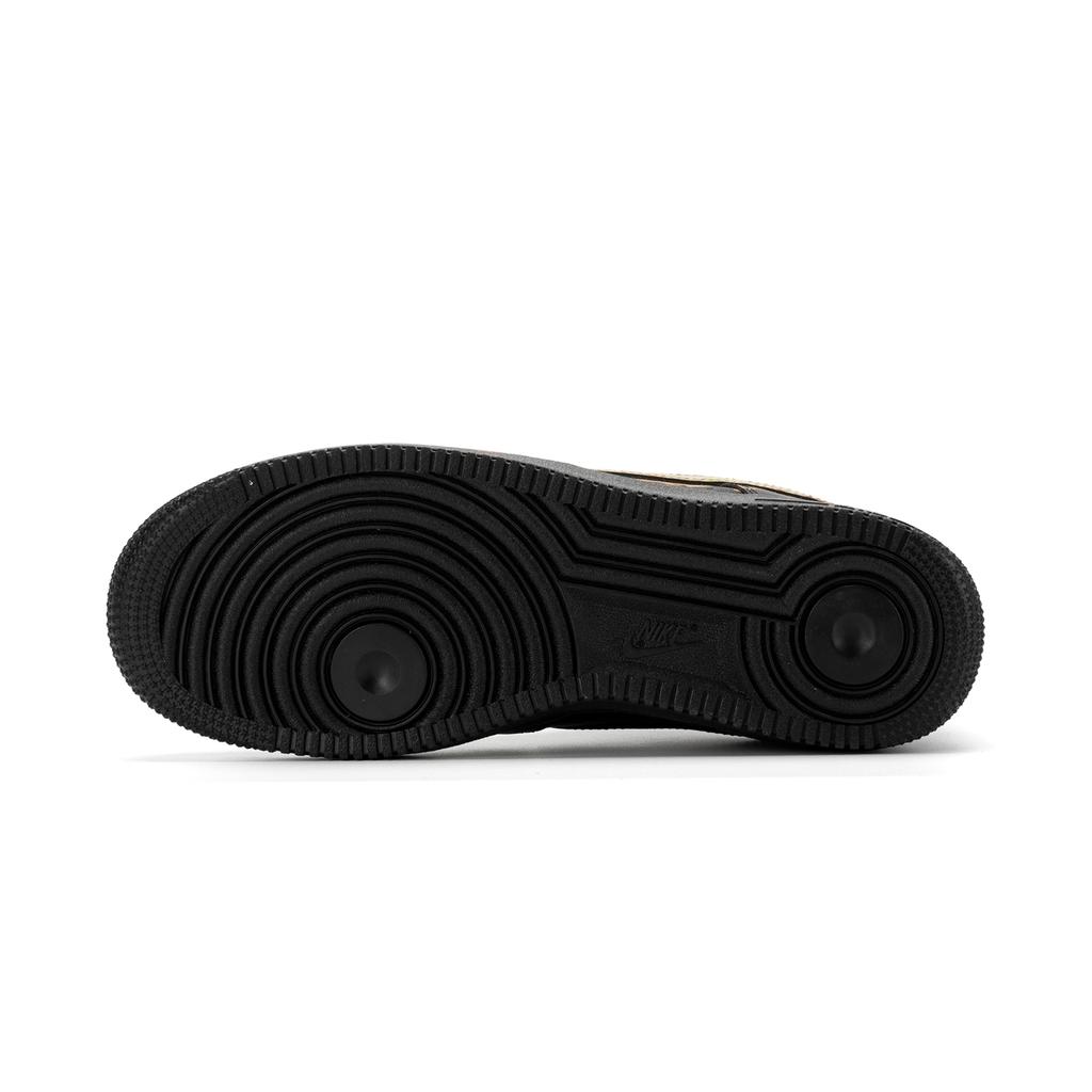 Nike Air Force 1 Abrasion Resistant Low Top Skateboard Shoes Unisex Black CW2288-001(Team1804-)