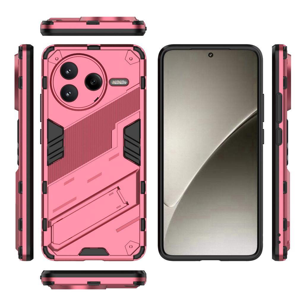 For Xiaomi Poco F7 Pro 5G/Redmi K80 5G Case PC + TPU Shockproof Phone Cover with Kickstand