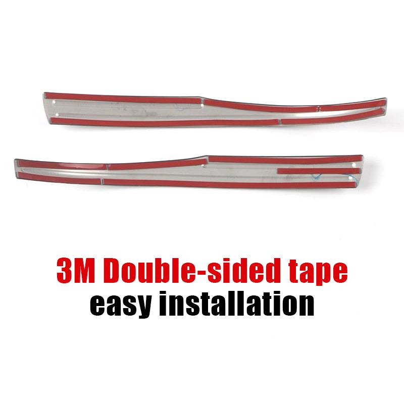 För Toyota Corolla Cross XG10 2024 2024 2024 Hybrid Rostfritt Stål Bil Backspegel Sidospegel Listskydd Trimlist Klistermärken