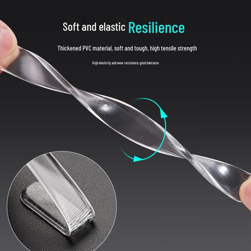 Silicone Sound Dampening Door Handle Protector Strip
