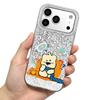 Акриловая задняя панель TPU бампер для iphone 18 Pro Max XR 16 Plus 12 11 17 Pro 15 XS Max 14 13 Air Confused Bear hone Чехол Ударопрочная крышка