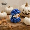 Cute Resin Blueberry Duck Figurine Ornament, Cartoon Figurine, Miniature Creative Mini Desktop Ornament for Office Desk Animal Statue Home Car