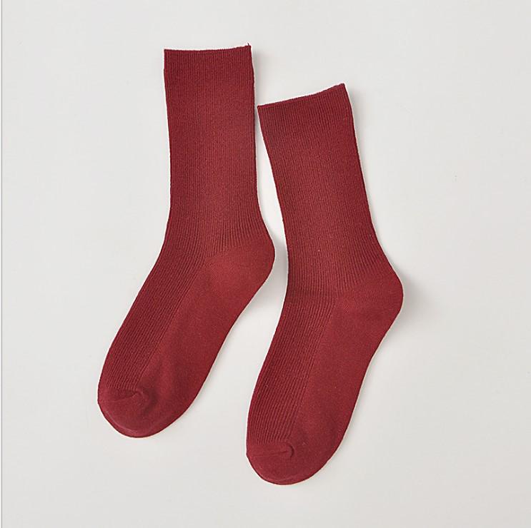 Women's Korean Style Cotton Ruffle Socks - Pastel Mid-Calf Summer Fashion