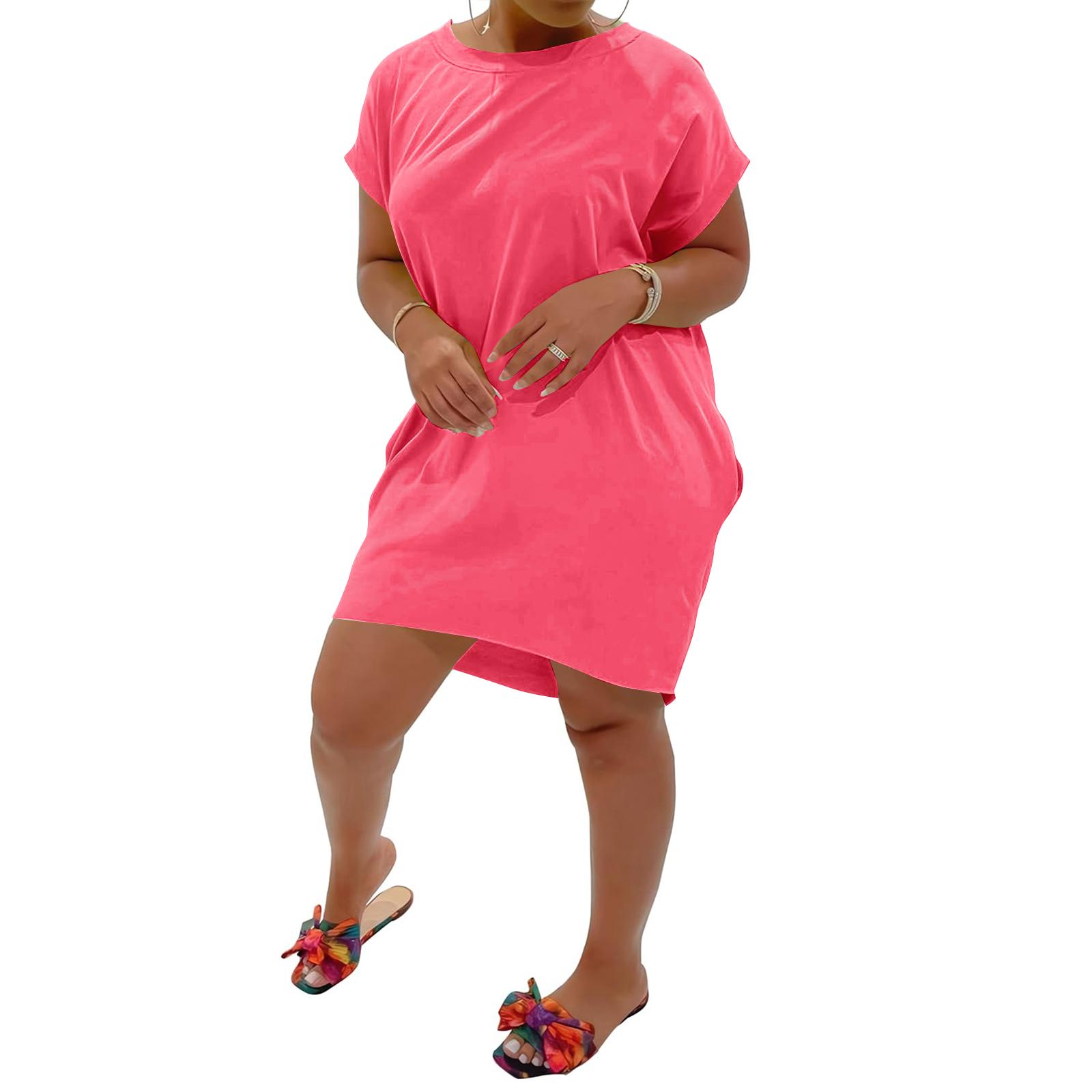 

Женские летние повседневные платья без рукавов с принтом и U-образным вырезом S