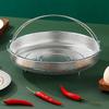Multi-function Stainless Steel Steaming Tray Drain Basket Large Capacity Veggie Drain Basket For Home Use