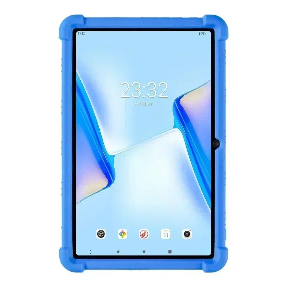 TECLAST M40PLUS/P40HD/P40S 10 inç 2023 Tablet için Koruyucu Kılıf, Jumper Ezpad M10SE 10 inç için Çocuk Dostu Yumuşak Silikon Ayarlanabilir Standlı Kapak