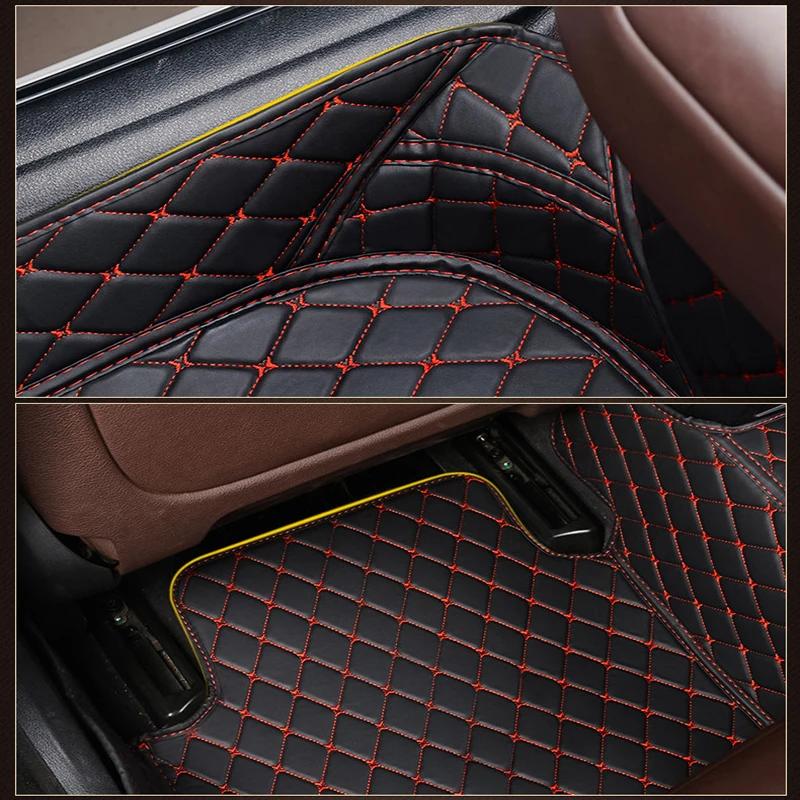 Hoge Kwaliteit Custom Vloermatten voor de Meeste Modellen Auto Interieur Details Auto Accessoires Tapijt Kofferbakmatten