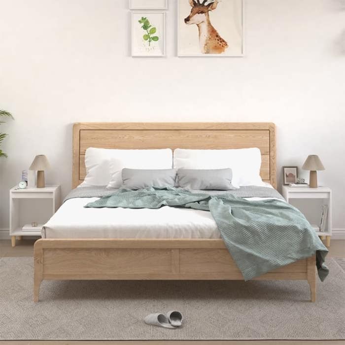 Maison Exclusive - Tables de chevet 2 pcs Blanc 40x35x50 cm