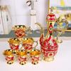 UO_SO_ European Palace Style Handmade Glass Wine Set