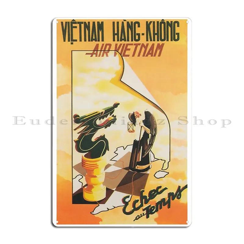 Visit Vietnam Tourist Travel For Vintage Poster Canvas Stickers Saigon Metal Vintage Home Bar Customize Bar Tin Sign Poster