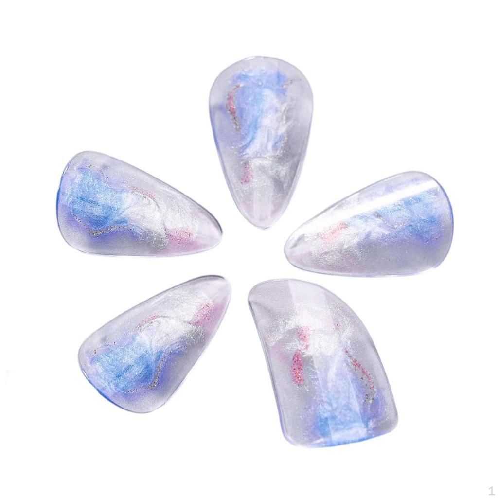 Pipa Nails Finger Protectors Comfortable Unique Artistic PC Picks for String Instrument