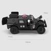1:32 Dongfeng MengShi Sabertooth Model Police Car Toys Metal Diecast Off-road Vehicles Sound Light Pull Back for Boys Kids Gifts