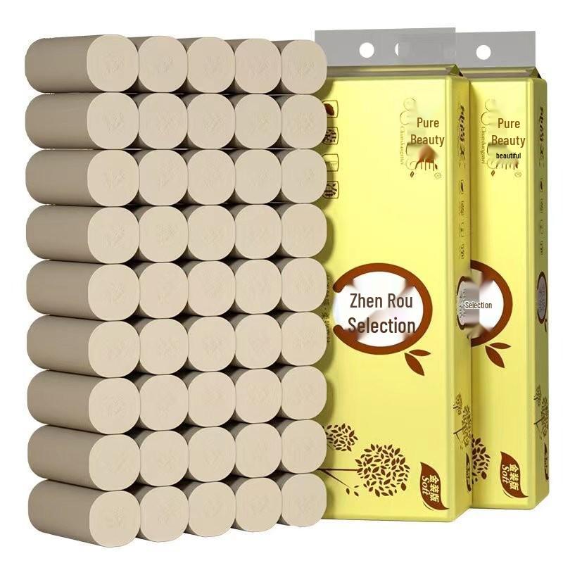 16 Rolls Coreless Bamboo Pulp Toilet Paper - Family Value Pack