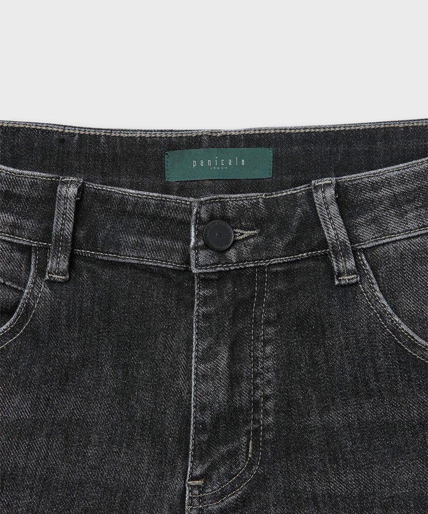 PANICALE Light Black Washed Denim Pants