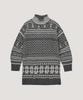 Beleuso Winter Jacquard Knit Dress