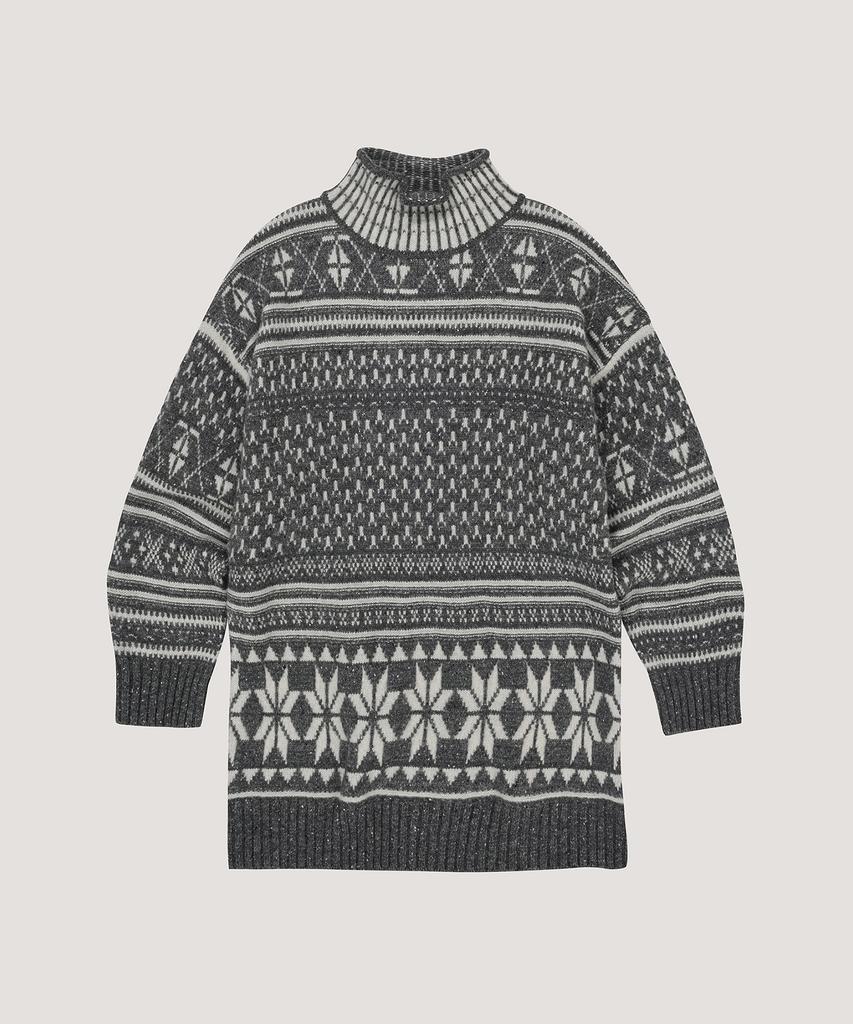Beleuso Winter Jacquard Knit Dress