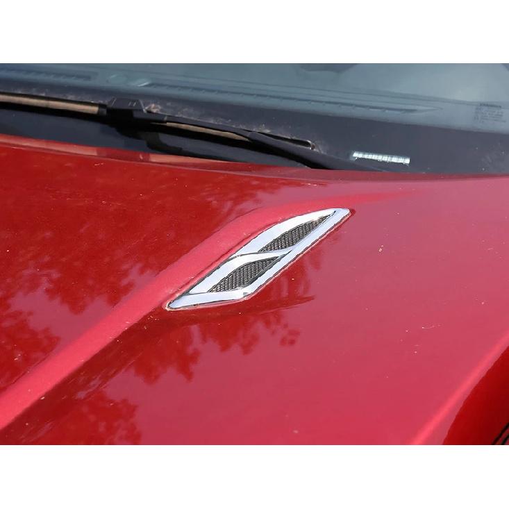 Front Engine Hood Trim Decorative Cover With Bright Strip For Changan CS75 2014 2015 2016 2017