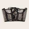 Strappy Commuter Outer Vest Beaded Waist Corset Corset Chest Steel Ring Fishbone Slimming Waistband