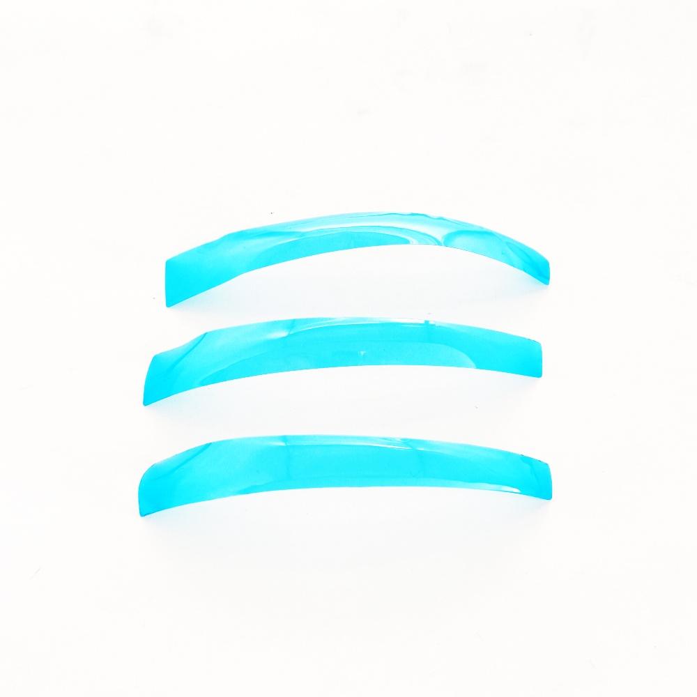 15pcs/50pcs Dental Contoured Anterior Matrix Blue Transparent Anterior Polyester Strip Thickness 0.05mm Dental Materials