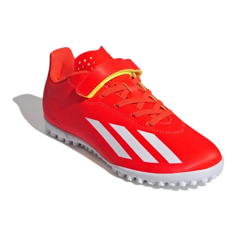 New Adidas X Crazyfast Club H&L TF J Anti-Slip Wear-Resistant Low-Top Kids' Soccer Shoes Orange Kids' IF0715