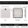 High Efficiency Air Ventilation Filter Panel ABS Cabinet White Fanless for Server Room Ventilation System